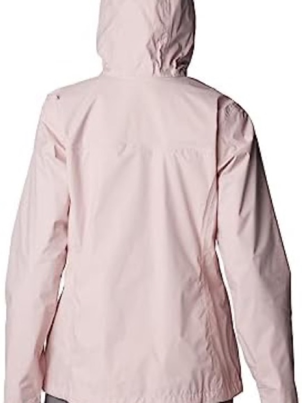 Columbia Women's Arcadia II Pale Pink Hooded Rain Jacket - Picture 2 of 8